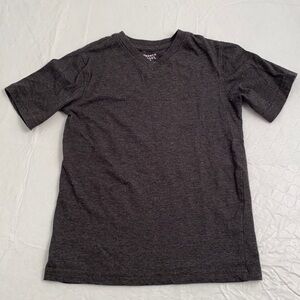 French Toast gray v-neck short sleeve t-shirt 7